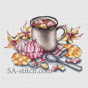 Какао с зефирками