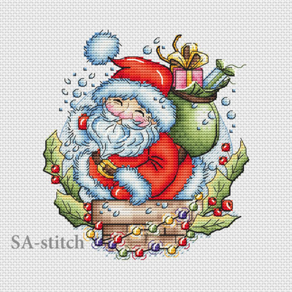 Santa Claus with presents Santa Claus with presents