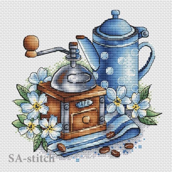 Кофемолка с жасмином Кофемолка с жасмином