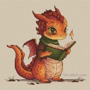 Дракон з книгою